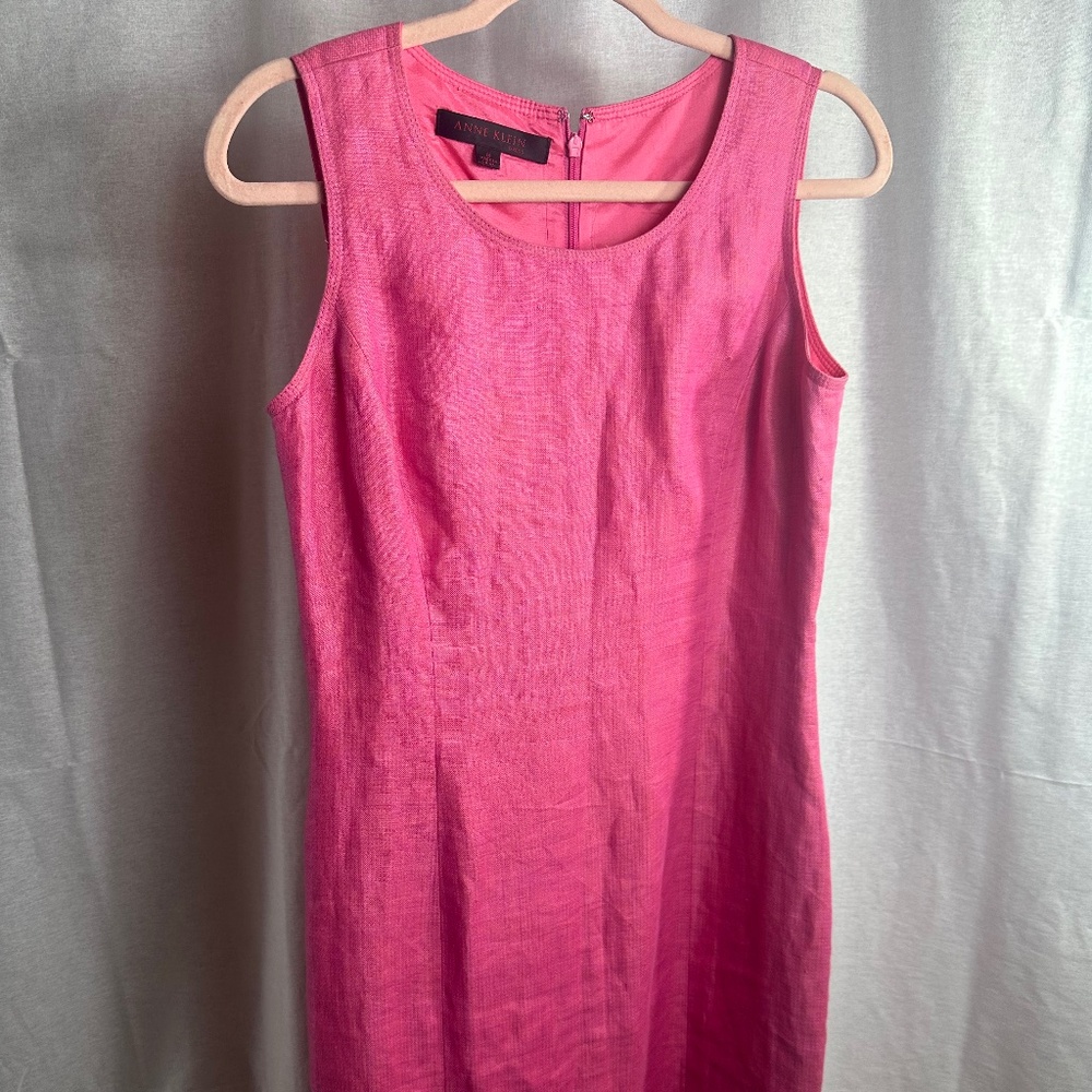 Pink Anne Klein size 8 dress